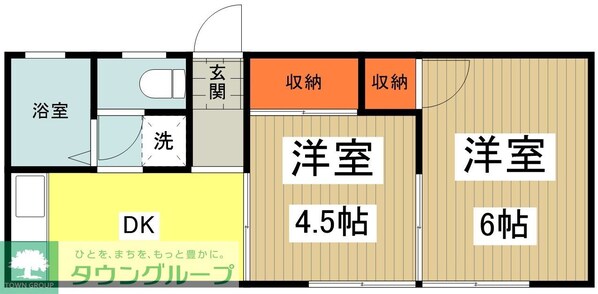 グリーンピア森栄の物件間取画像